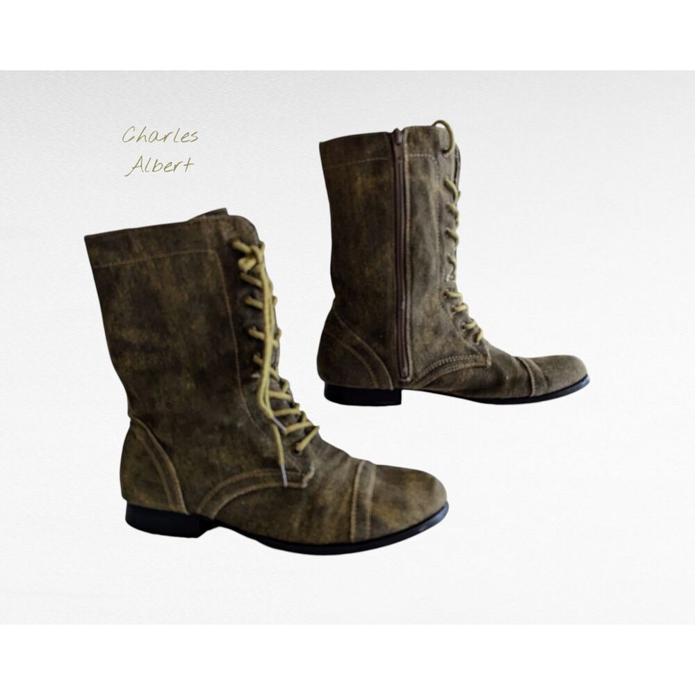 Charles Albert Moto Above the Ankle Women's Boots   Sz 7.5